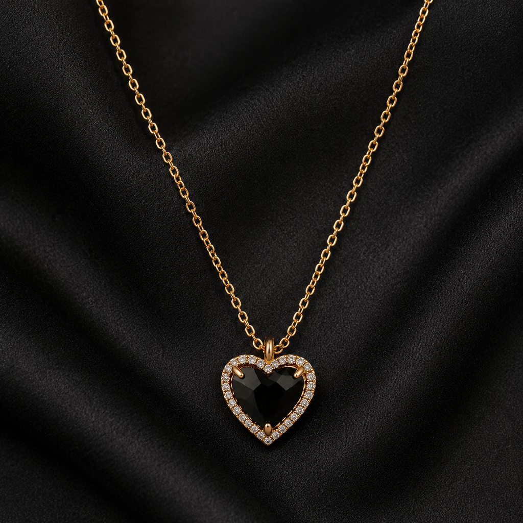 Noir Heart - Necklace