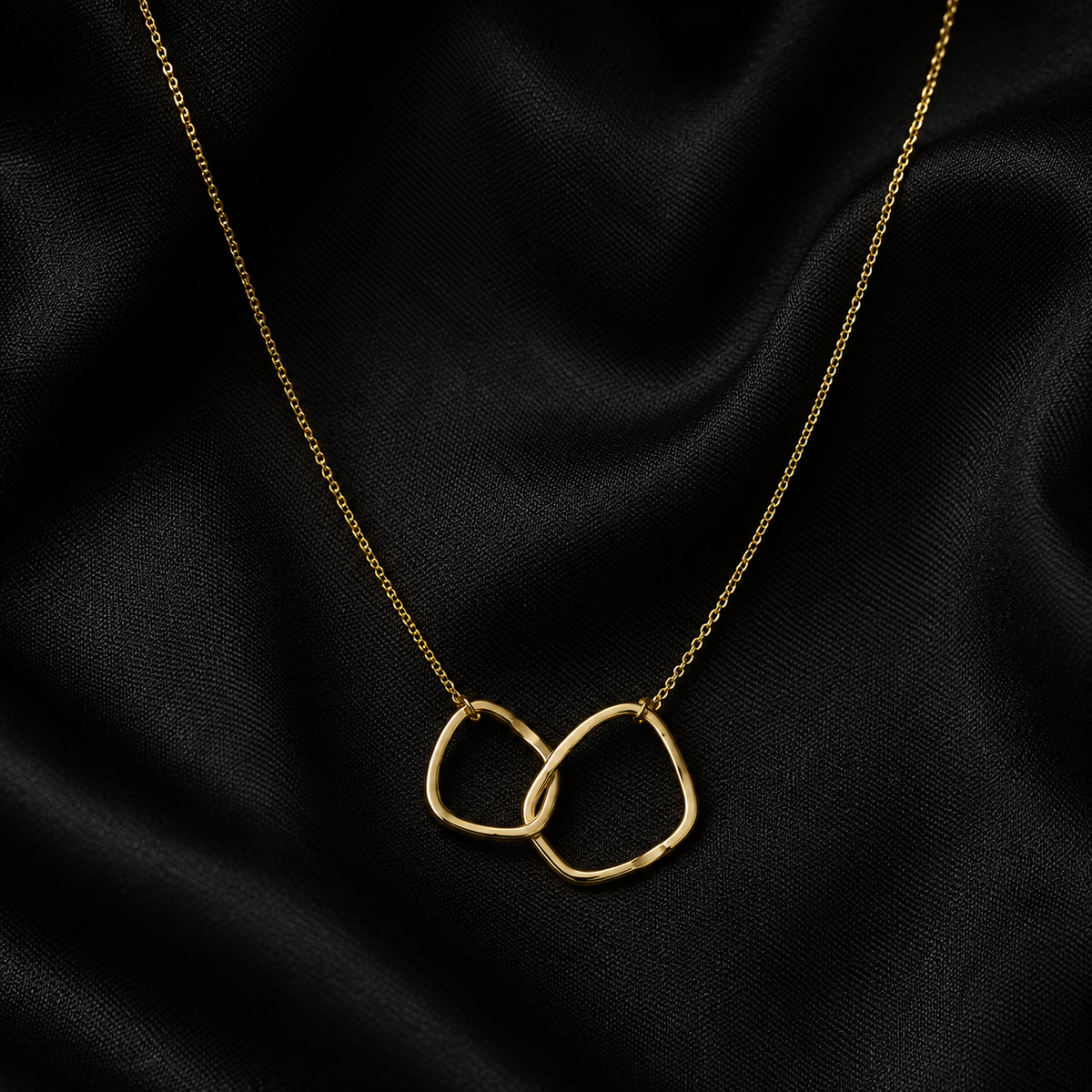 Twin Loop - Gold - Necklace