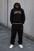 Urban Relic Leopard Sweat Setup - Black