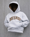 Urban Relic Leopard Hoodie - White