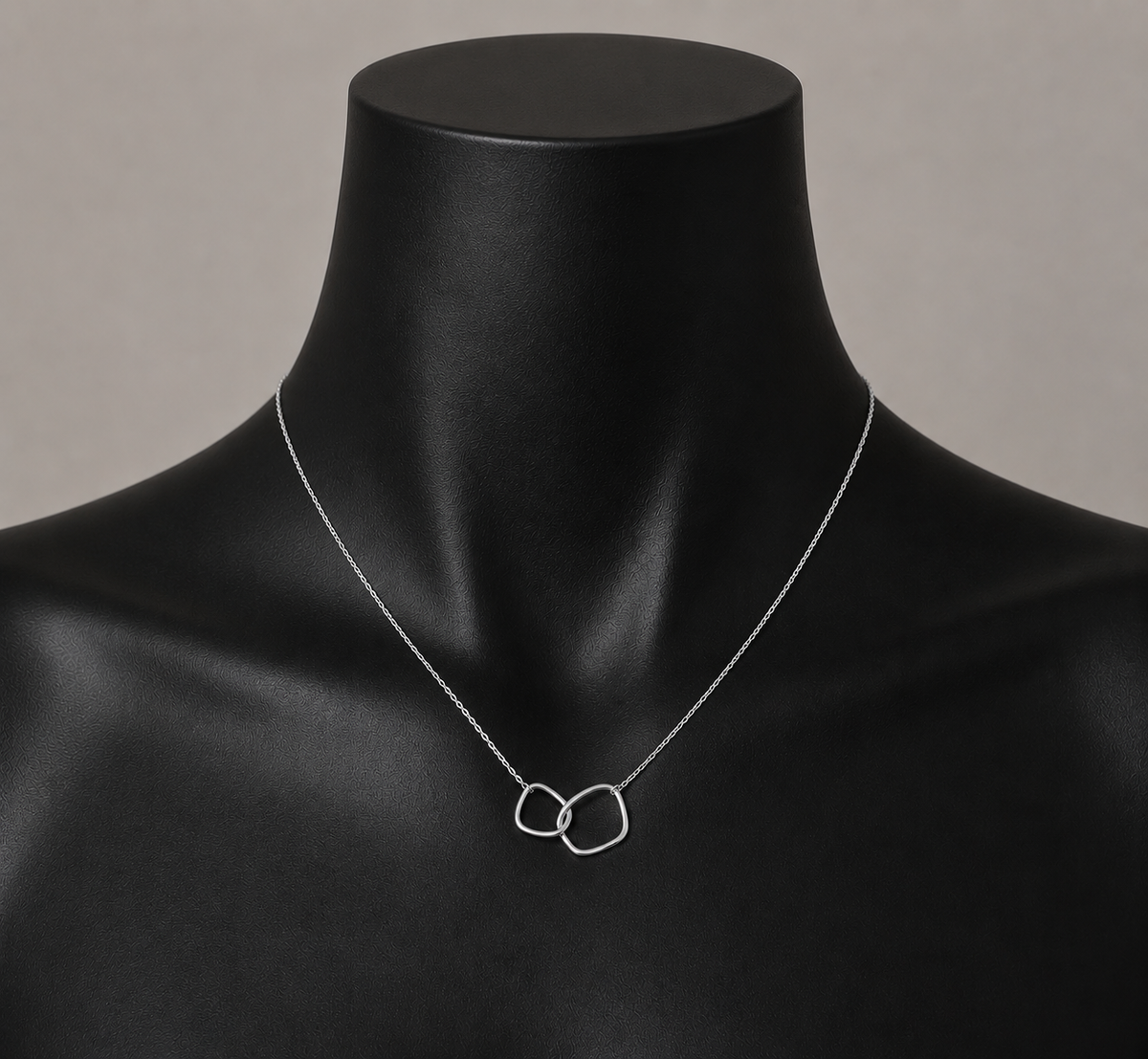 Twin Loop - Silver - Necklaces