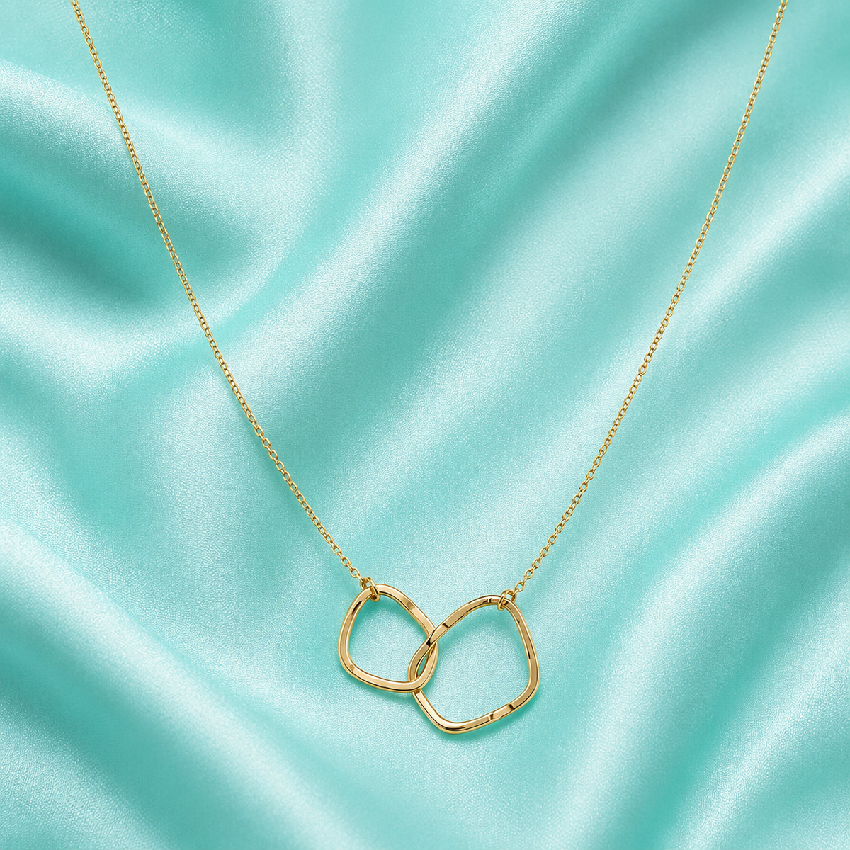 Twin Loop - Gold - Necklace