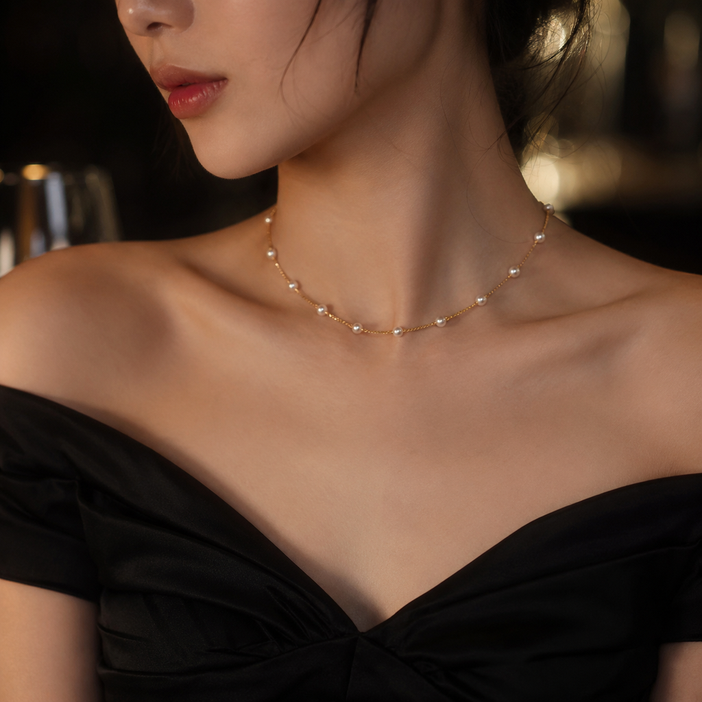 Pearl Veil - Necklace