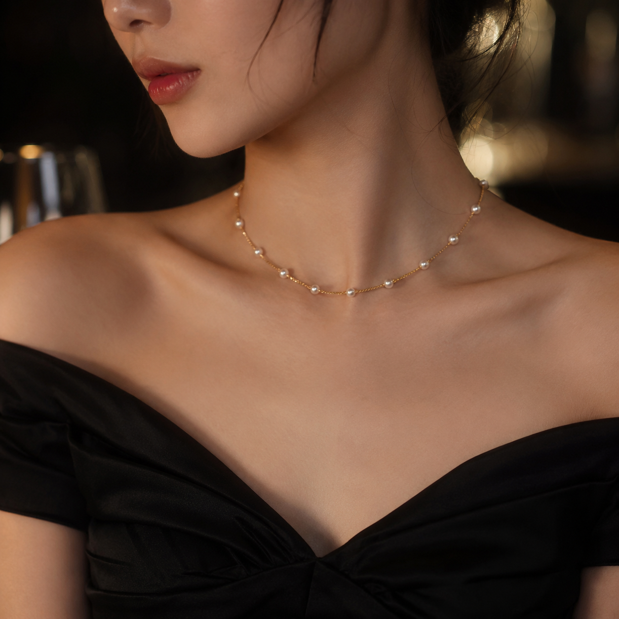 Pearl Veil - Necklace