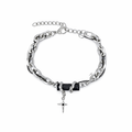 Obsidian Cross - Bracelet